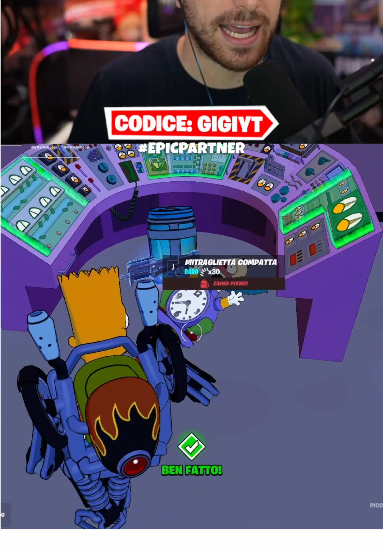 Emergenza alla Centrale Nucleare di Spingfield su Fortnite 👀 #gigiyt #tiktok #fortnite #fortnitenews #fortniteclips 