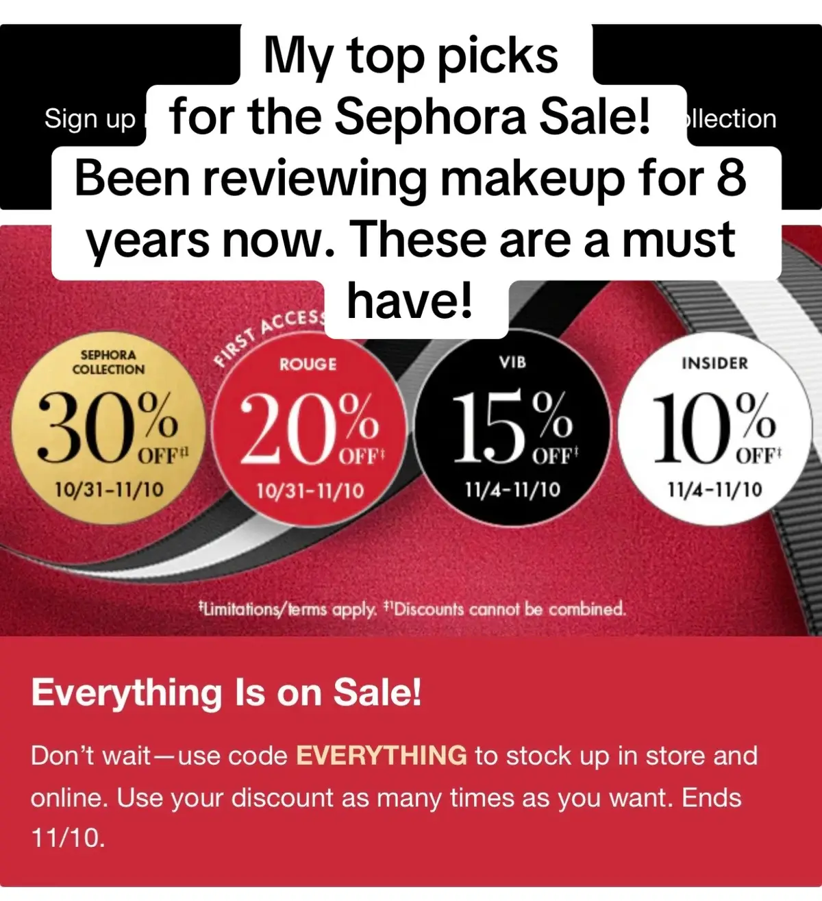 I have been reviewing makeup for 8 years now and these are my top makeup picks for the Sephora Sale!  @rhode skin @Haus Labs @Patrick Ta Beauty @Rare Beauty @Saie @tarte cosmetics @Anastasia Beverly Hills @Laura Mercier @DanessaMyricksBeauty @milkmakeup @Huda Beauty @Diorbeauty @YSL Beauty @sephora #sephora #sephorasale #sephorahaul #makeupreview #makeupmusthaves 