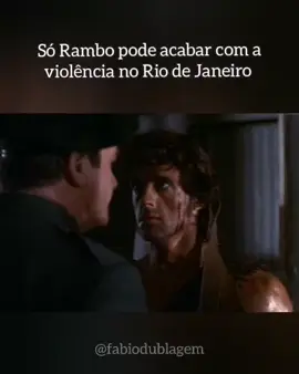 O Rio de janeiro continua lindo, mas só nas letras de músicas , mas pra resolver esse probleminha convocamos Rambo