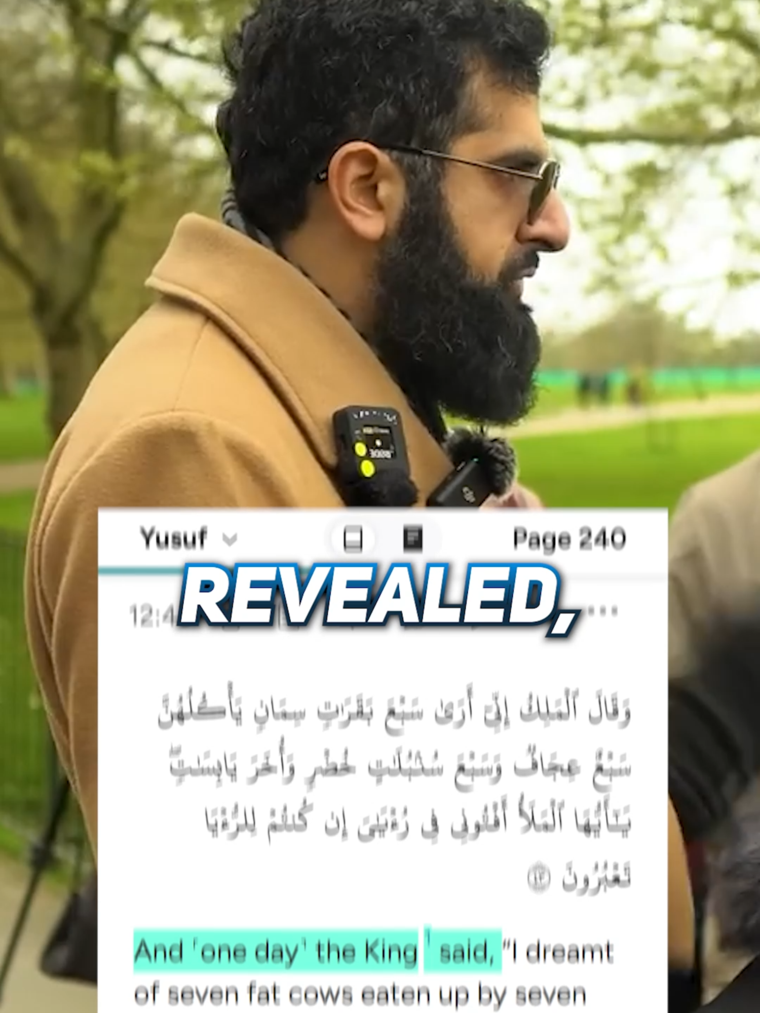 Quran Exposes Biblical Error 📖⚡ #islam #dawah #smile2jannah #debate #speakerscorner #muslim #christianity #quran #bible