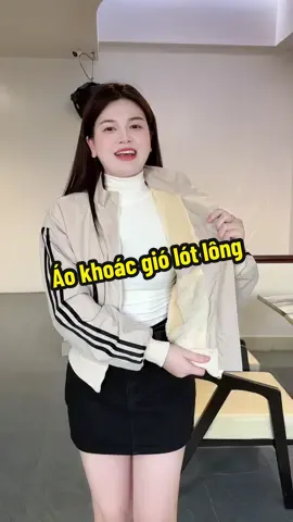 Áo khoác gió lót lông