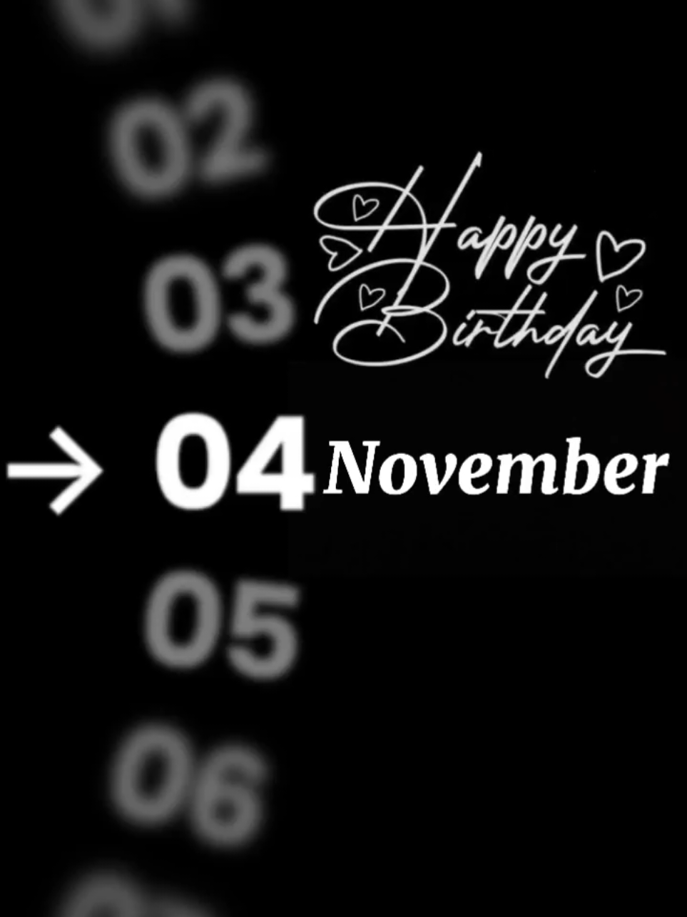 New Template HBD 4 November #CapCut #capcutpioneer #pioneertemplate #birthday #fypage 