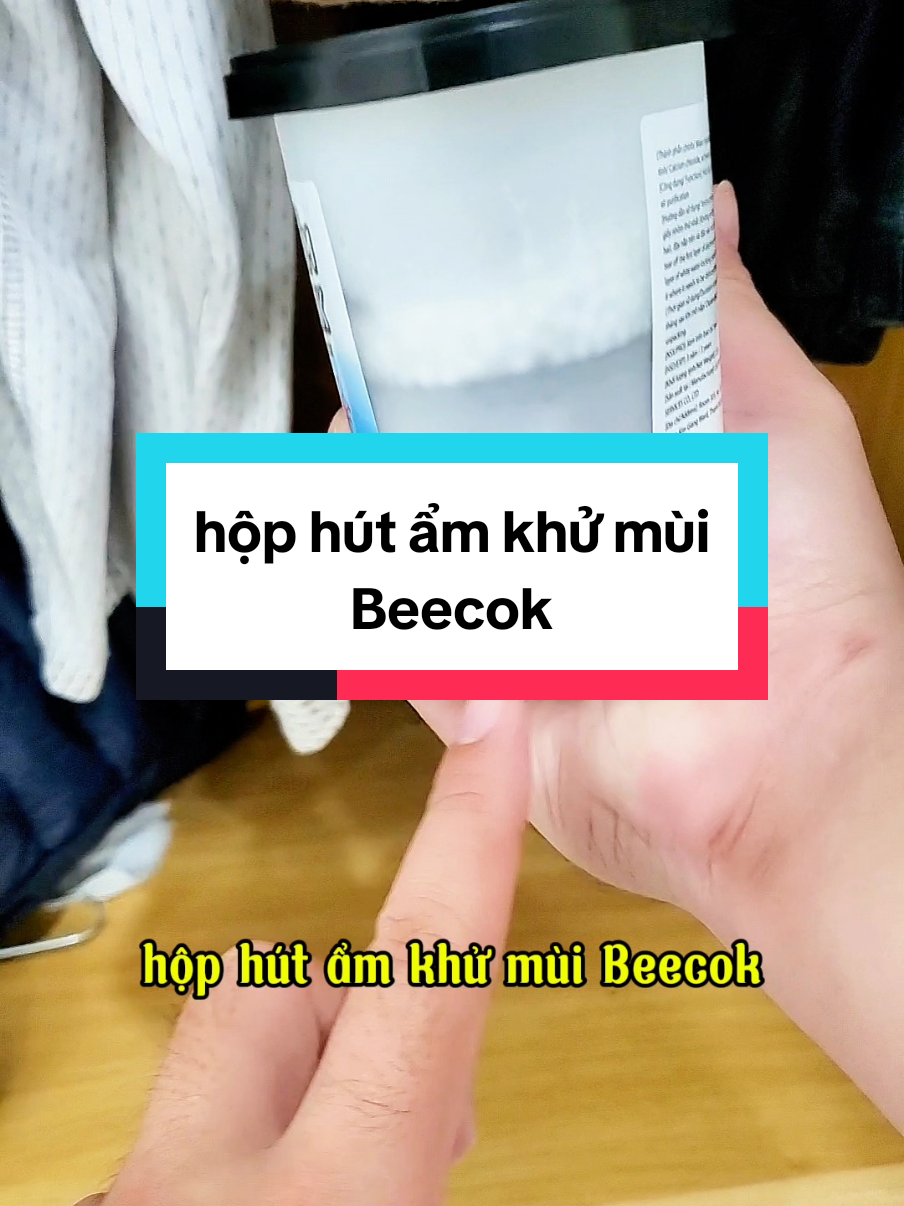 hộp hút ẩm khử mùi 230g,dùng cho nơi tầm 3m vuông trở lại là hợp.sử dụng được trên 1 tháng,tùy môi trường nhé #lekhachai  #hophutam  #hophutambeecok  #dogiadung  #hophutamkhumui 