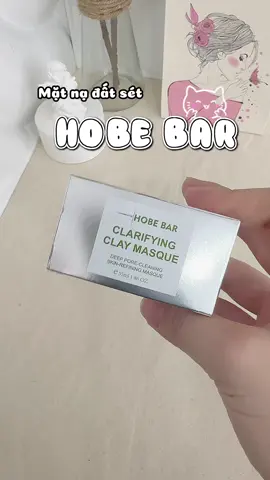 Làm sạch sâu mà vẫn dịu da — nạ đất sét Hobe Bar đúng kiểu ‘detox’ da mà không khô căng #reviewmypham #unboxing #xuhuong 
