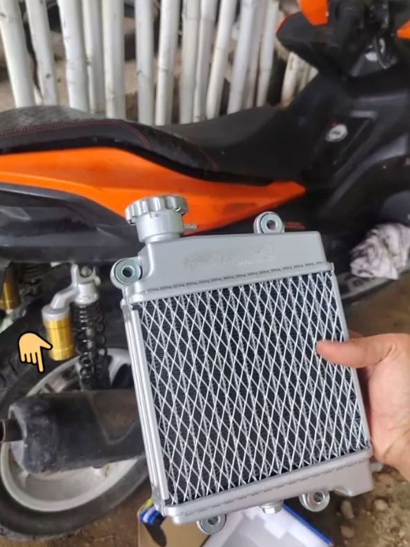 ATAKA Racing Radiator Assembly For Nmax & Aerox v1/v2 #Radiator#radiatorforNmax#fyp #motorparts #buynow 