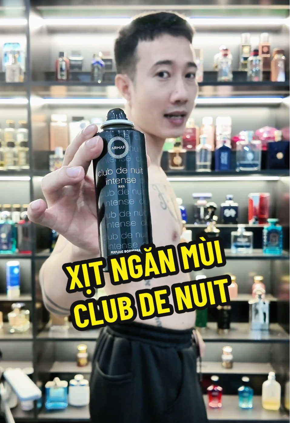 Mưa gió lười ra ngoài nhưng vẫn phải phá lệ lết đi tập anh em ạ. Đi tập thì anh em dùng chai xịt ngăn mùi này của armaf cũng rất ok nhé #nuochoa #nuochoanam #xitnganmui #armaf #clubdenuitintenseman 