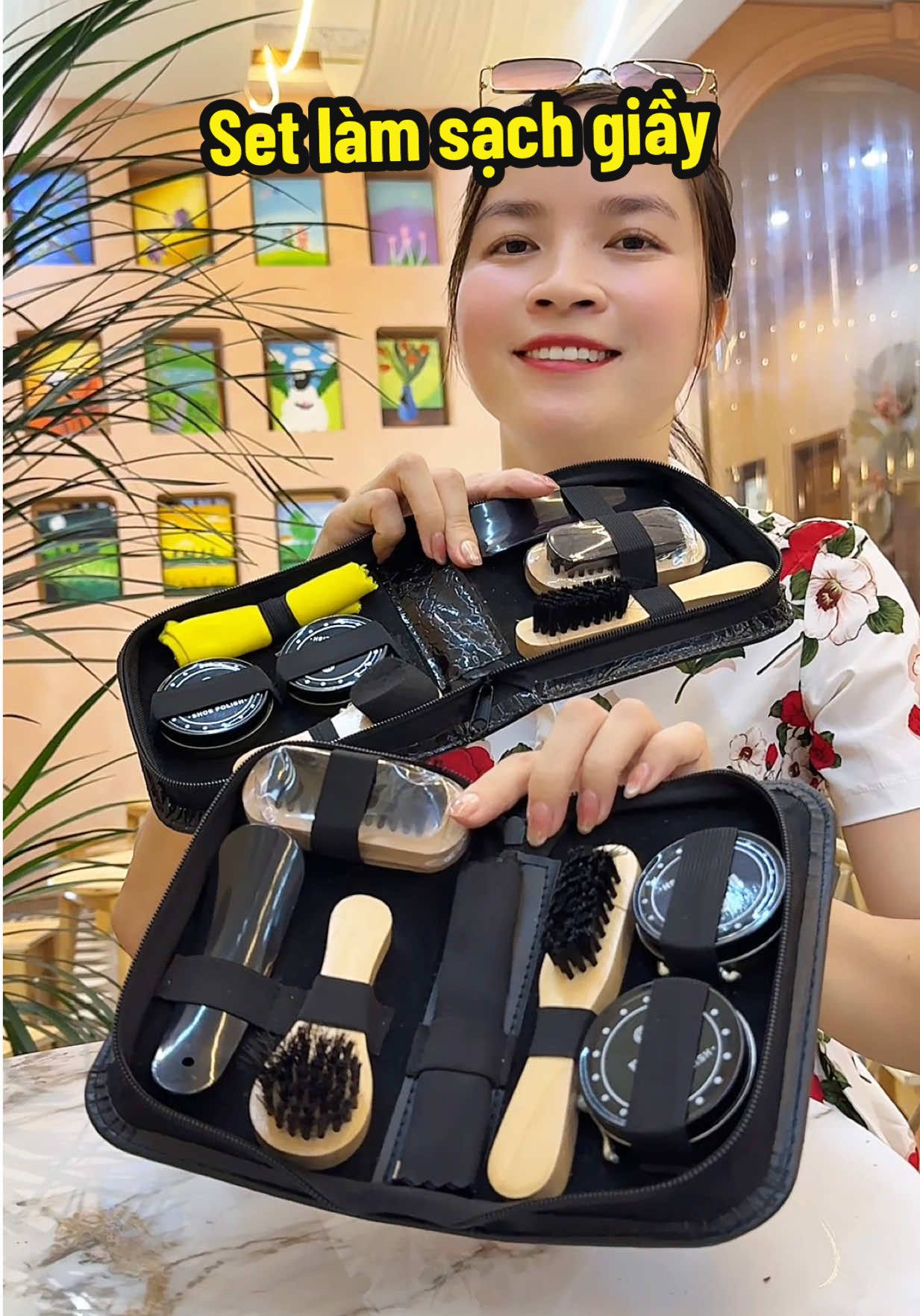 Bộ Đánh Giày Da Nam 7 Món Cao cấp #bodungcudanhgiay #dungcudanhgiay7mon #vanvuive6262 