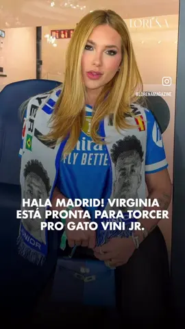 O que acharam, está arrasando? #vinijr🇧🇷 #virginia #vinijr #realmadrid 