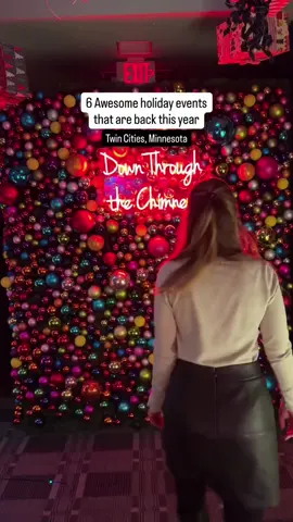 6 awesome holiday events that are back this year! ❄️ 🥂 Save and share this video with a friend and follow for more great travel tips, hidden gems, hikes, restaurants, lodging and more across Minnesota and beyond! 🧊 exact dates TBD due to weather 💡 at Nov. 20 - Jan. 4 🦌 Red Nose Room at Nov. 21 - Dec. 31 🏠Gingerbread Wonderland at Nov. 21 - Jan. 3 🥂 Down the Chimney at Nov. 26 - Dec. 27 🎿 Winter Village at Dec. 3 - Feb. 15 What’s your favorite holiday event?! ❄️