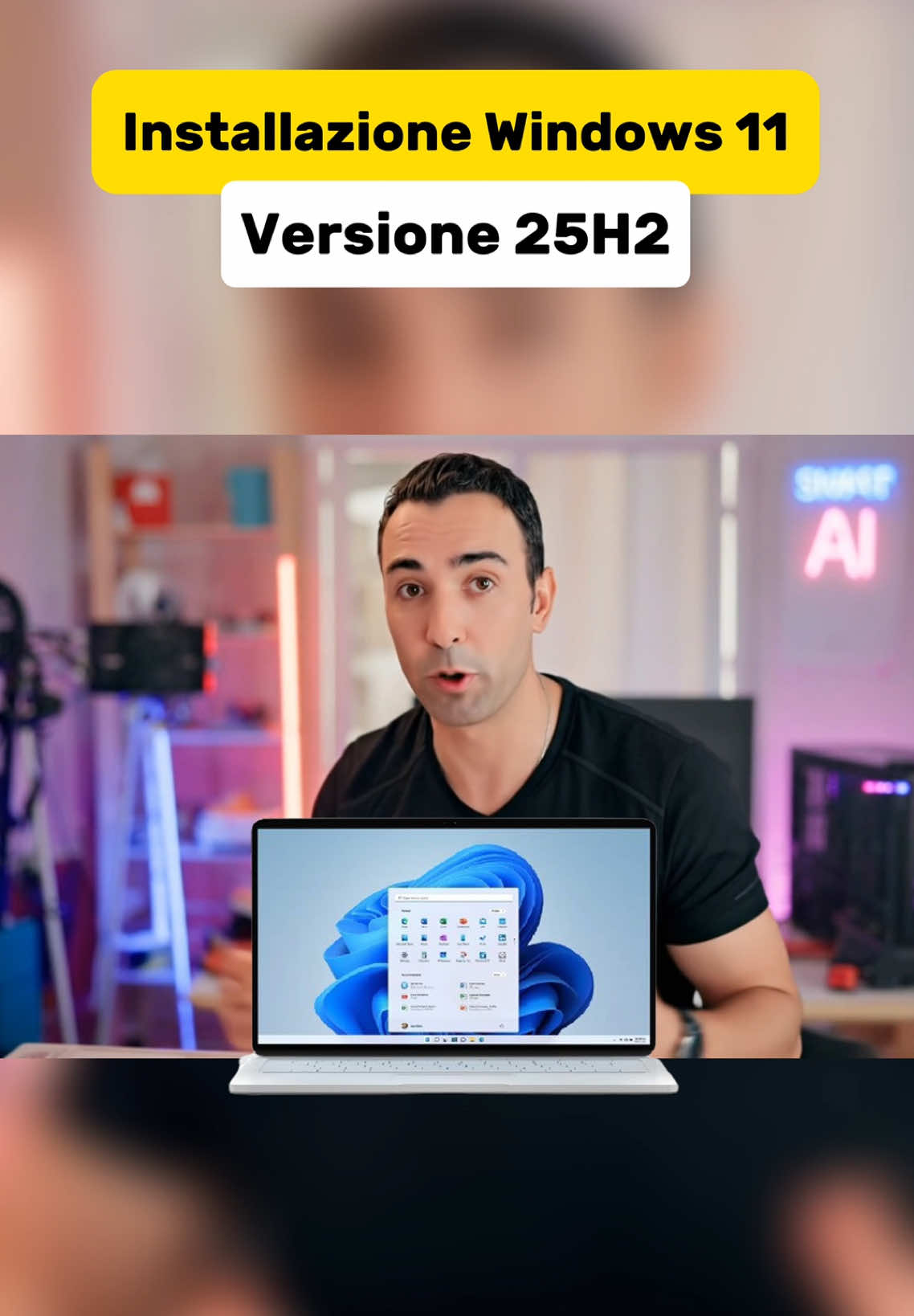 Come Installare Windows 11 (Versione 25H2) su PC non supportati #pcwindows #windows11 #bypasstpm #vecchiopc #installawindows 