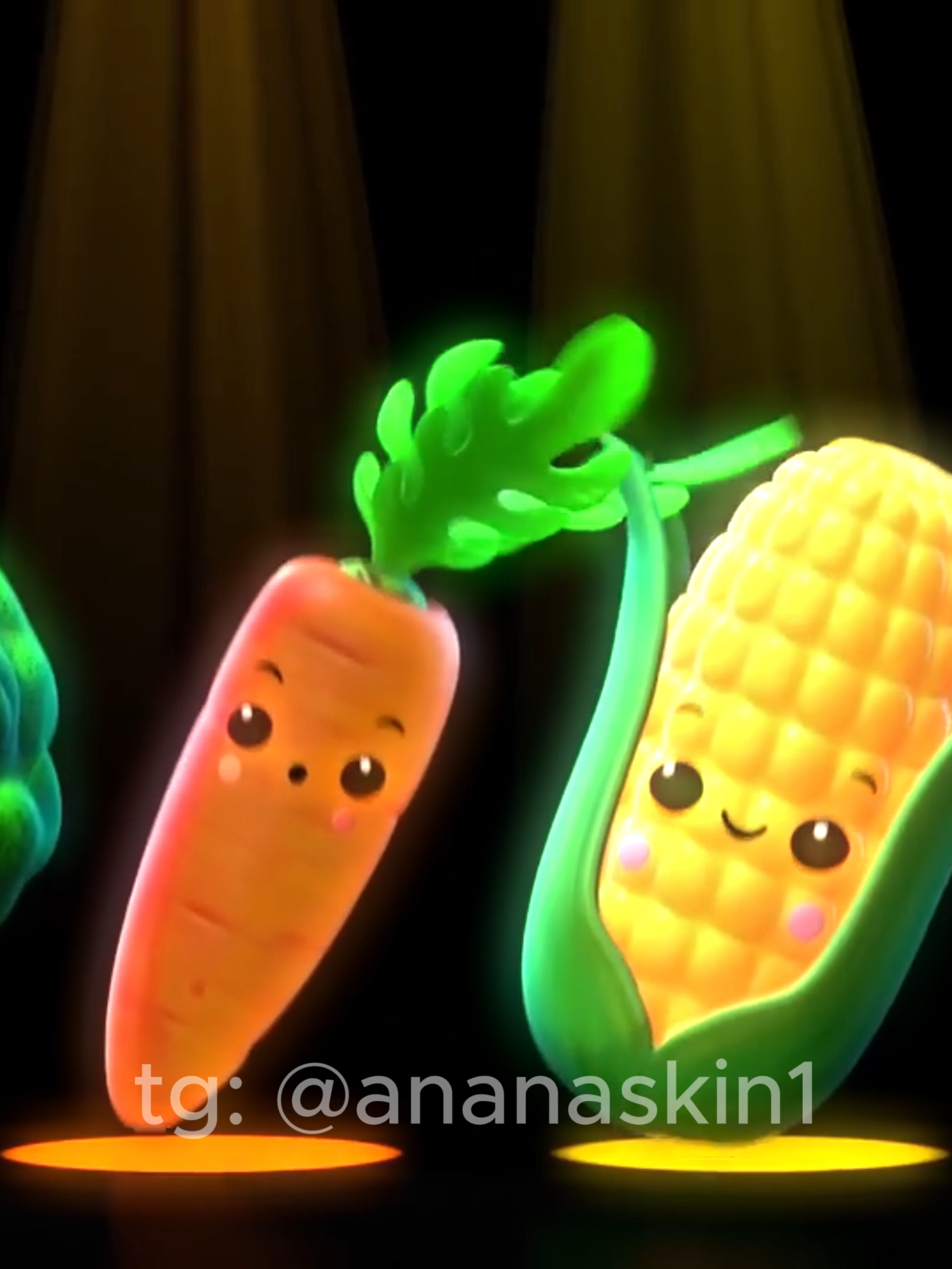 Кружочки в ТГК: ananaskin1  #фрукты #фруктыподмузыку #фруктытанцуют #dancingfruit #fyp