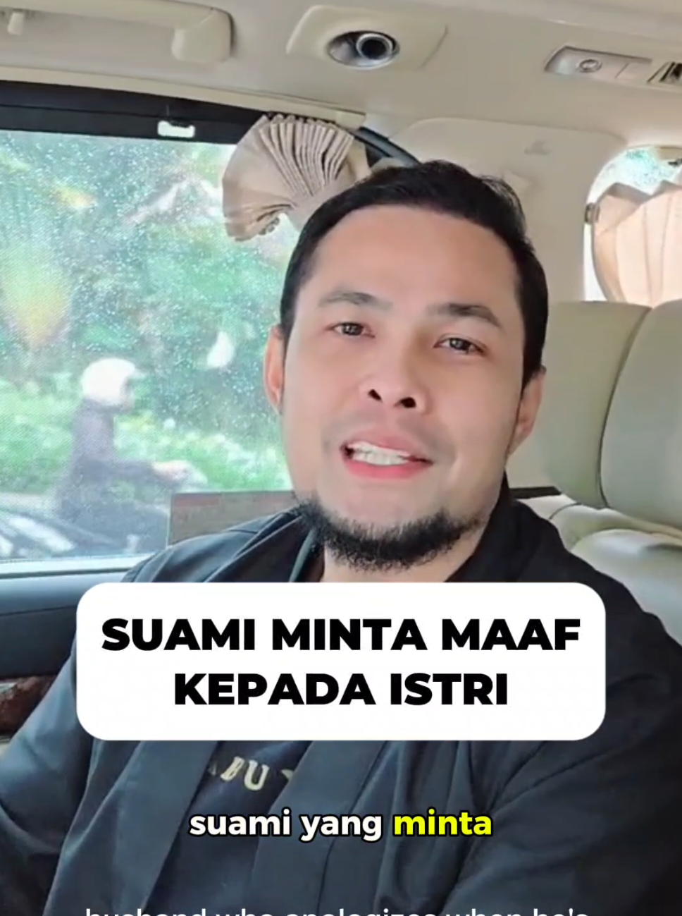 Sering-seringlah minta maaf ke Istri ya Pak, walau kadang kita gak salah.