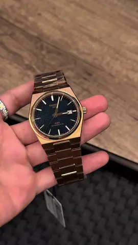 Đồng Hồ Nam Tis.sot Automatic PRX Powermatic 80 40mm với phối màu mớ rose rold , dial deepblue #donghonam #dongho #tissot #tissotprx #donghochinhhang 