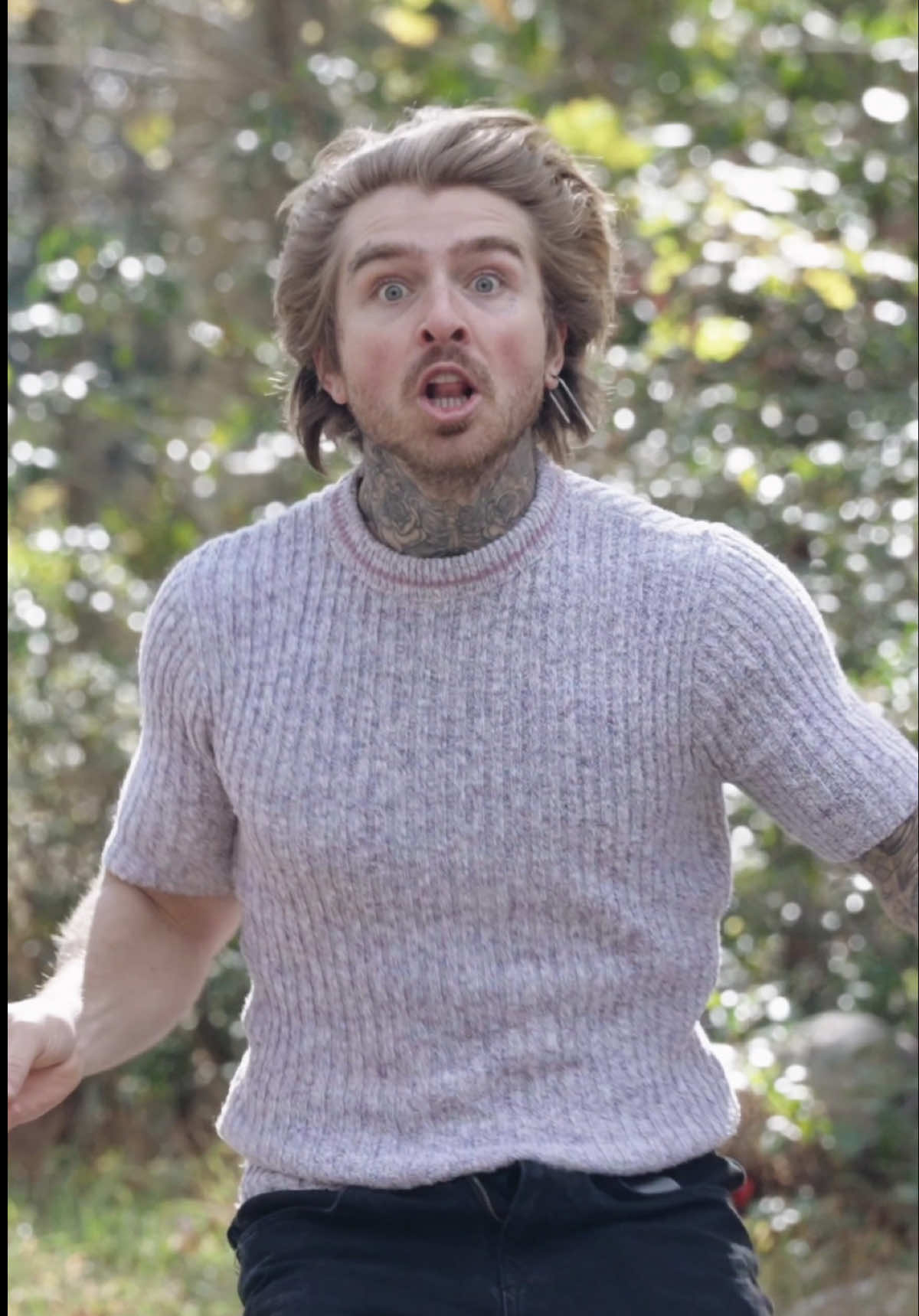 I was running from a bear in the woods 🤣