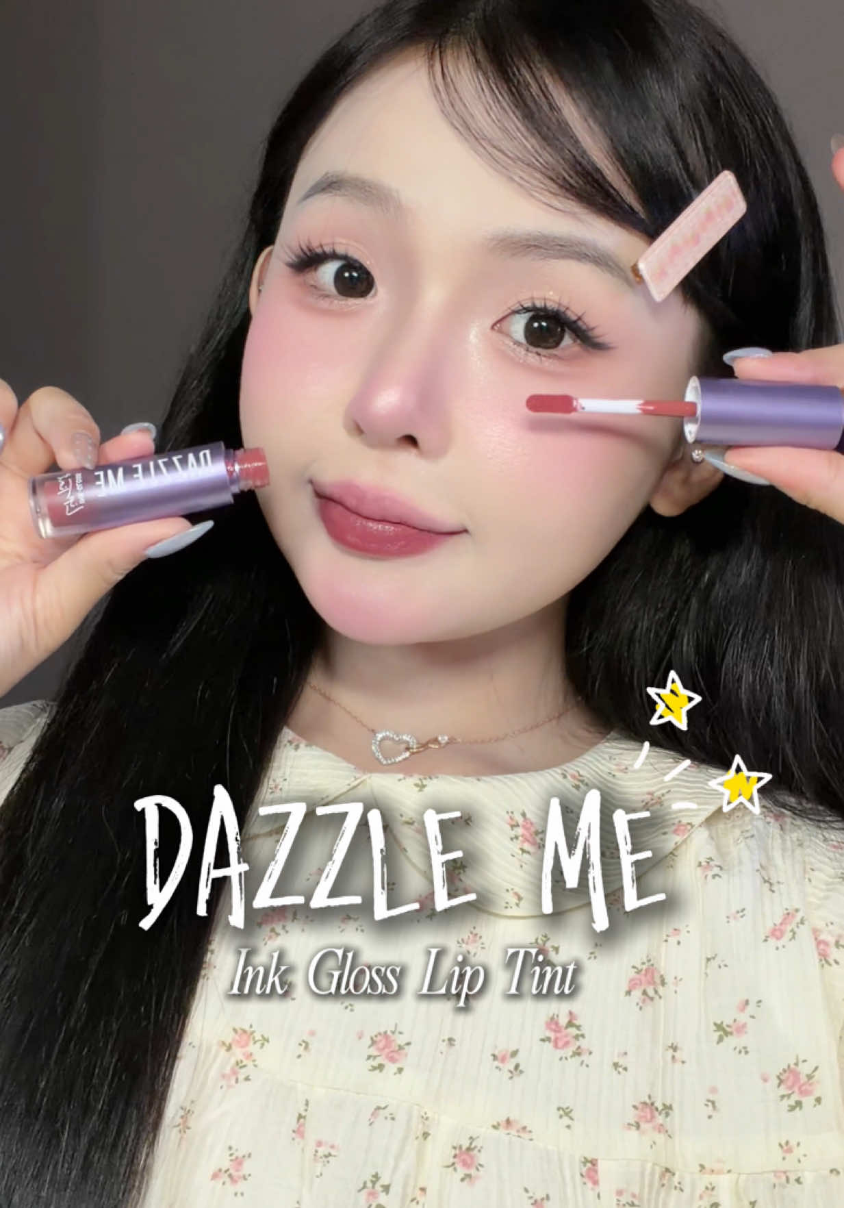 Vô tư hong lo trôi mà vẫn căng bóng nhaaa #dazzlemevn #sonbong  #inkgloss #liptintdazzleme 