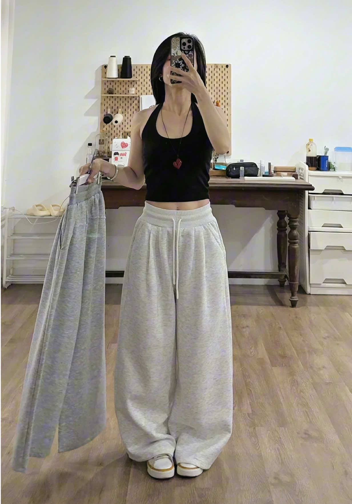 Quần nỉ có size cho nấm lùn ✌️ #phanlem 