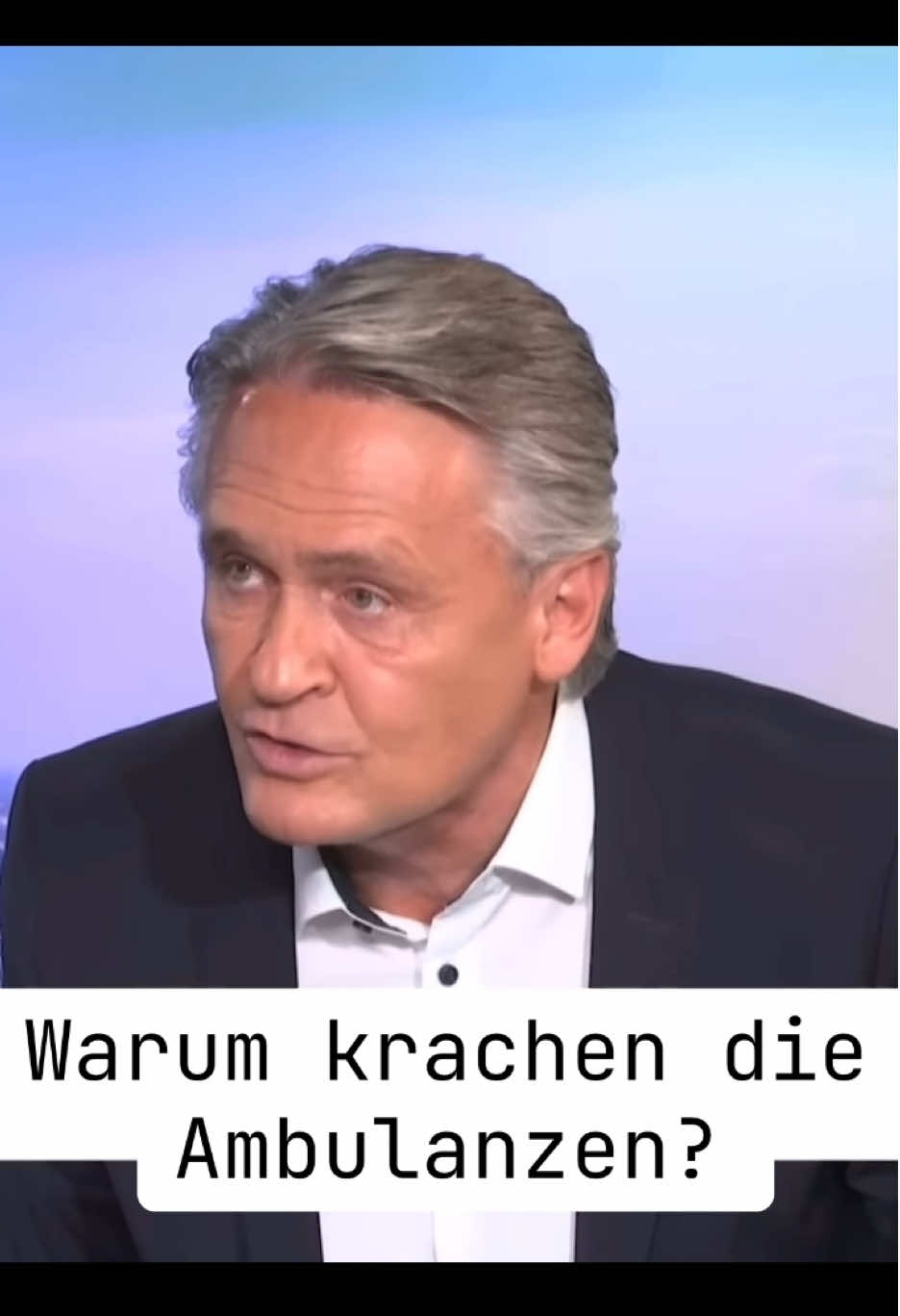 Peter Westenthaler | Warum krachen die Ambulanzen?