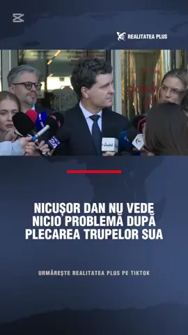Nicușor Dan susține că relația sua românia este una bună, deși sute de militari americani au plecat, iar până la sfârșitul acestui an e posibil să se retragă și restul trupelor americane. Președintele spune că securitatea țării nu este totuși afectată. Întrebat de posibila întâlnire cu Donald Trump, așa cum a anunțat ministra rezist de la externe, Nicușor nu știe când va fi, dar știe miza. Va fi una economică. Președintele vrea să crească prezența companiilor americane în România. #stiri #realitateaplus #Foryou #Romania 