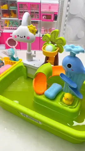 Washing Hands 🙌 in toys kitchen sink set asmr toys video sound _ no music #asmrvideo #asmrsound #creatorsearchinsights #toys #fyp 