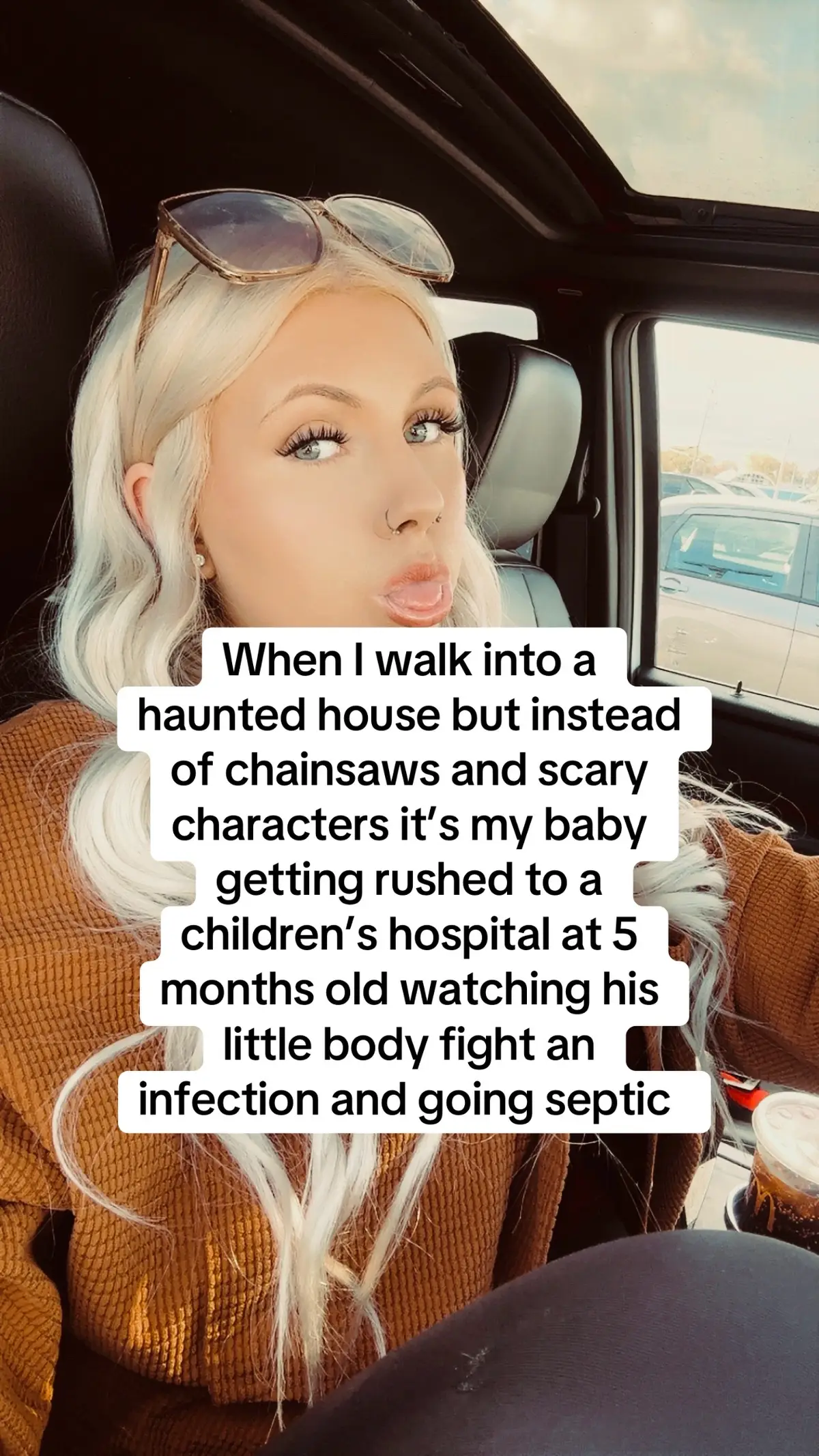 He’s 14 months and healthy now but I’d be lying if I said I don’t still have PTSD because of it 