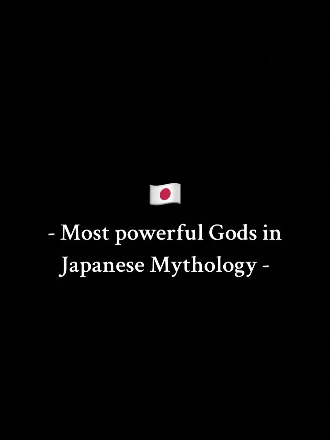 Most powerful gods in japanese mythology 🤯🤯 . . #naruto #japanesemythology #itachi #itachijutsu #narutoshippuden 