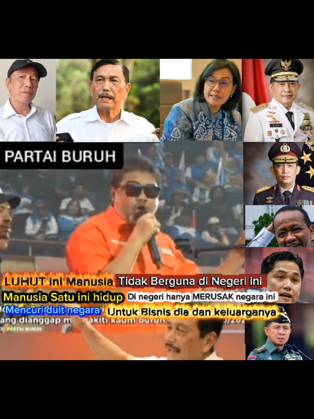 Luhut Panik, LUHUT di Tetapkan sebagai tersangka korupsi OLEH JAKSA & KPK, luhut di Rujakin OLEH partai butuh #fyppppppppppppppppppppppp #fypage #fypシ゚ #fypp #fypシ゚viral🖤tiktok 
