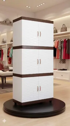 Lemari Pakaian Plastik susun 3-5 Minimalis #lemari #lemaribaju #fyp 