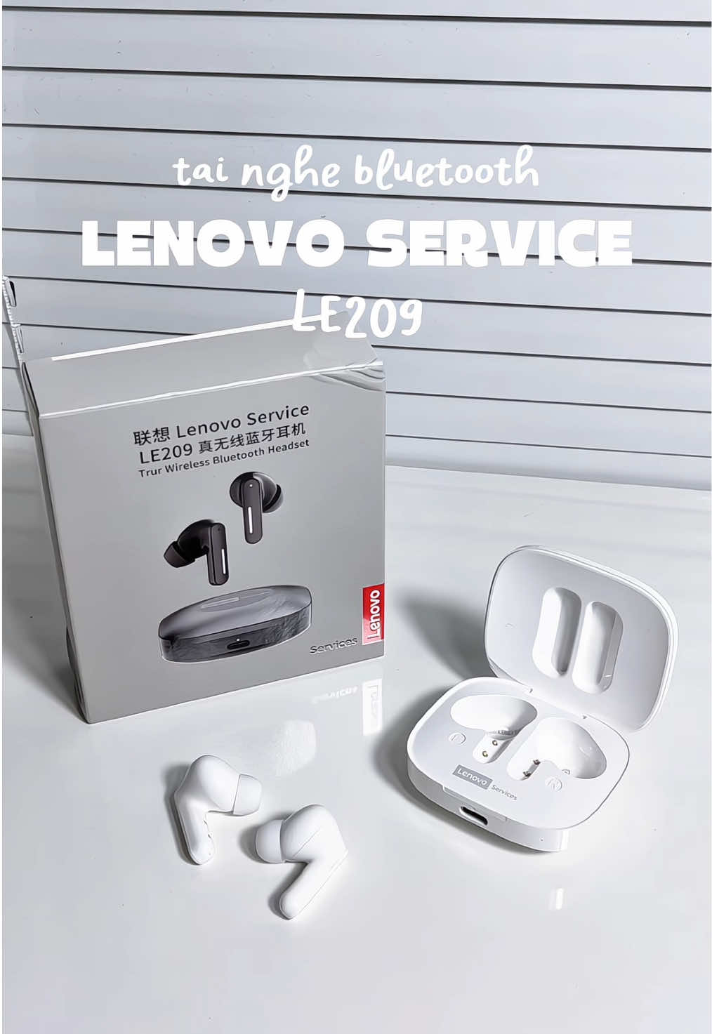 tai nghe bluetooth Lenovo Service LE209 AI 🎧 #tainghebluetooth #lenovo #tainghekhongday #review #tainghe 