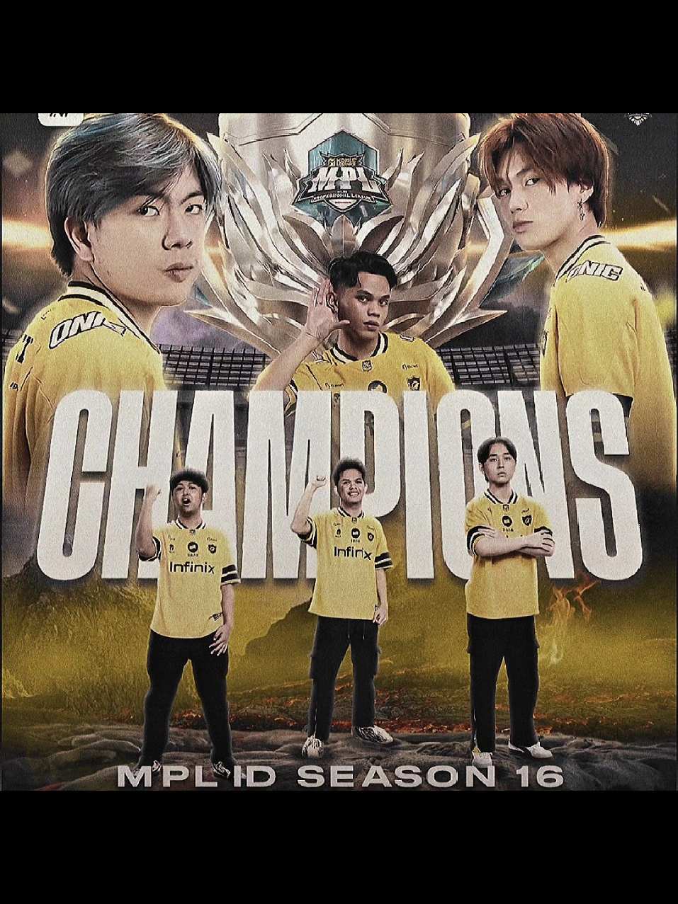 CHAMPION MPL S16 🏆👑 #onicesport #MLBB #mplindonesia #fyp #mlbb 