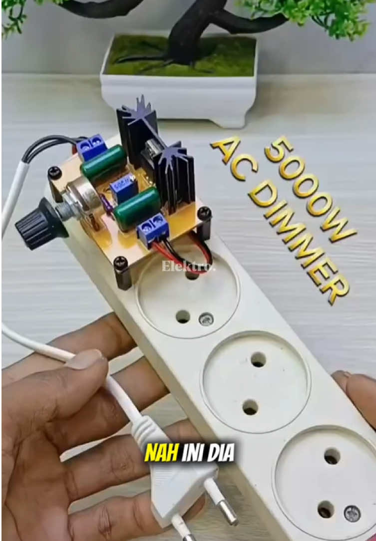 Belajar dari Rangkaian Dimmer — Hidup pun Perlu Diatur Dayanya! #motivasi #elektronik #fyp #fyppppppppppppppppppppppp 