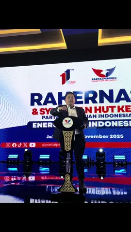 Selamat dan sukses Rakernas Partai Perindo dan Syukuran hut ke 11