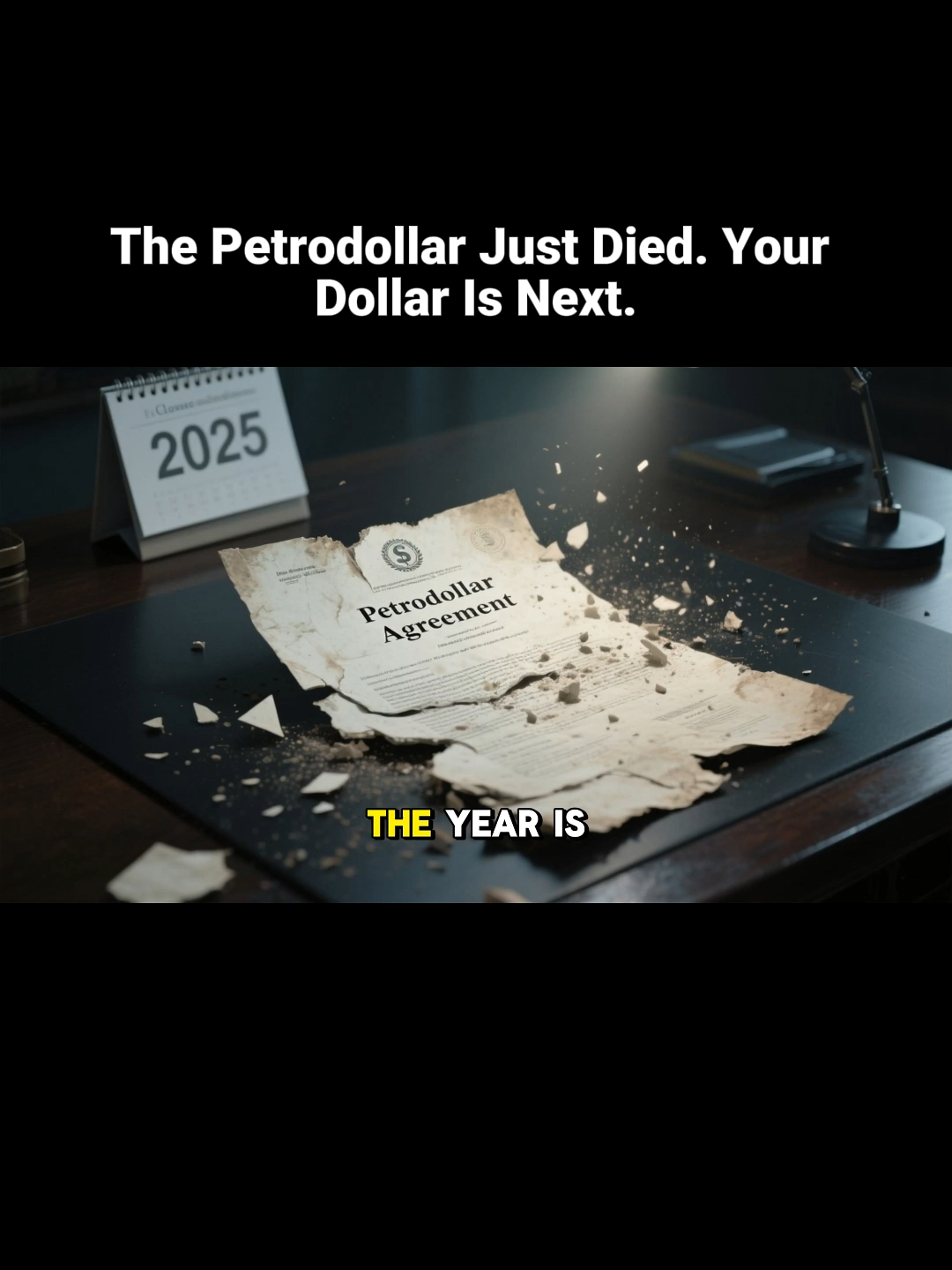 The Petrodollar Just Died. Your Dollar Is Next. #money #economics #wealth #usa #gold #btc #petro#dollar
