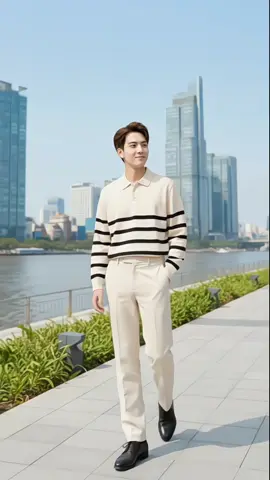 [XẢ LỖ] ÁO LEN NAM POLO KẺ SỌC #aolen #aolennam 