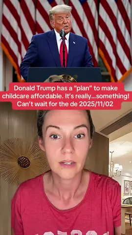 Donald Trump has a “plan” to make childcare affordable. It’s really…something! Can’t wait for the de  #p#pukanacuap#pukap#pukanacuaformvpn#nflnflfootball 