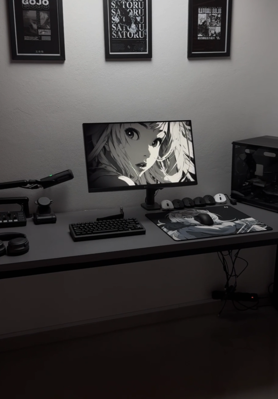 setup black wins... #techtok #setup #desksetup #cleansetup #setupinspiration 