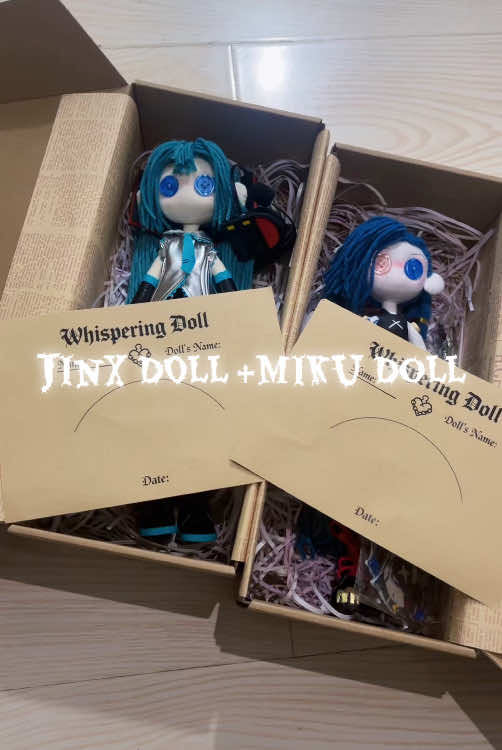 Let’s be real: No one should skip Jinx and Hatsune Miku dolls! Keep them by your side, treat them right, and you’ll get that warm, wordless feeling of belonging you’ve been looking for.😌😌#doll #fypシ #ooakdoll #dolls #hatsune #hatsunemiku #hatsunemikudoll #miku #mikudoll #christmas #giftforher #christmasgiftideas #giftforkids #jinx #arcane #jinxdoll #whisperingdoll #handmade #handmadedoll 
