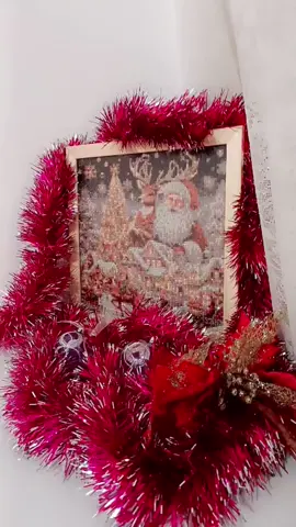 💎 The most beautiful Christmas diamond mosaic — the perfect gift! 🎁 For order: link in bio ↗️  #fyp #christmas  #craft #santa  #foryoupage 