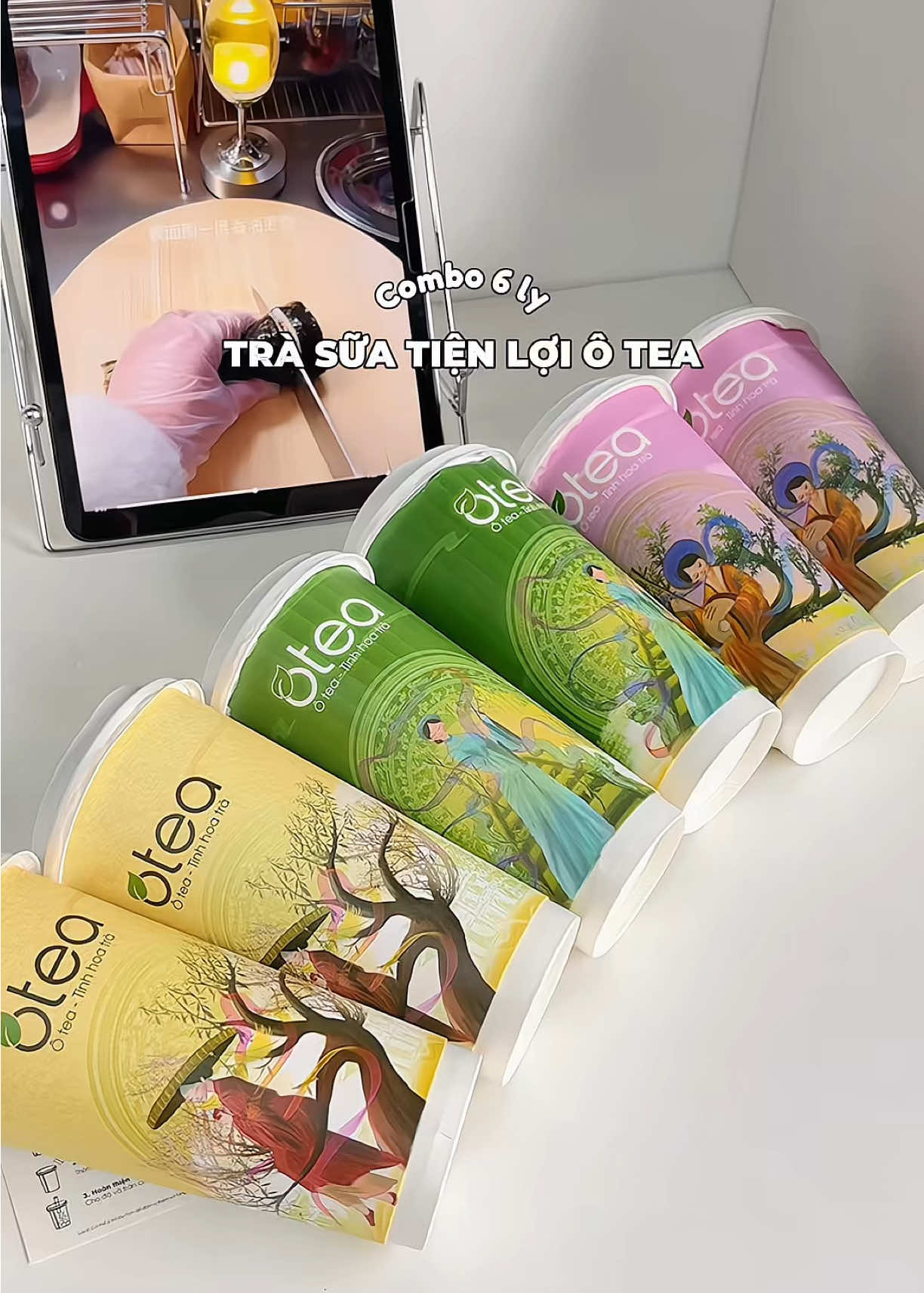 Không cần ra quán, vẫn có trà sữa chuẩn vị quán tại nhà cùng Otea🧋😋 #otea #trasuatienloi #trasuaotea #trasua #dinn2603 