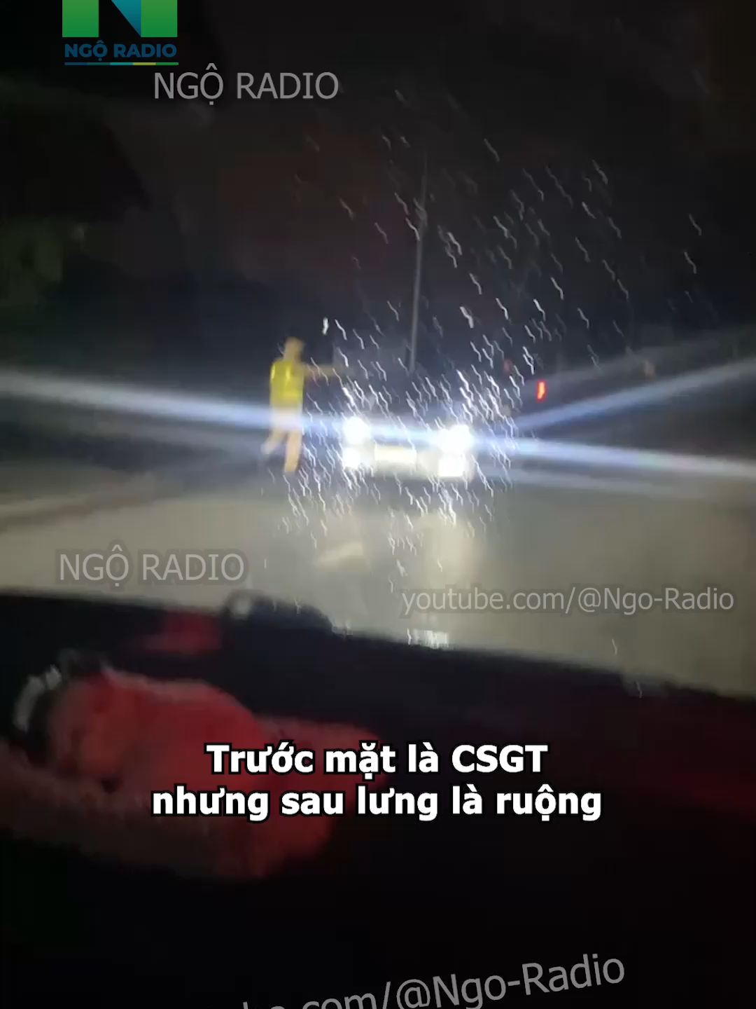 Trước mặt là CSGT nhưng sau lưng là ruộng#viraltiktok #ngoradio #tintuc #cuocsong #giaothong
