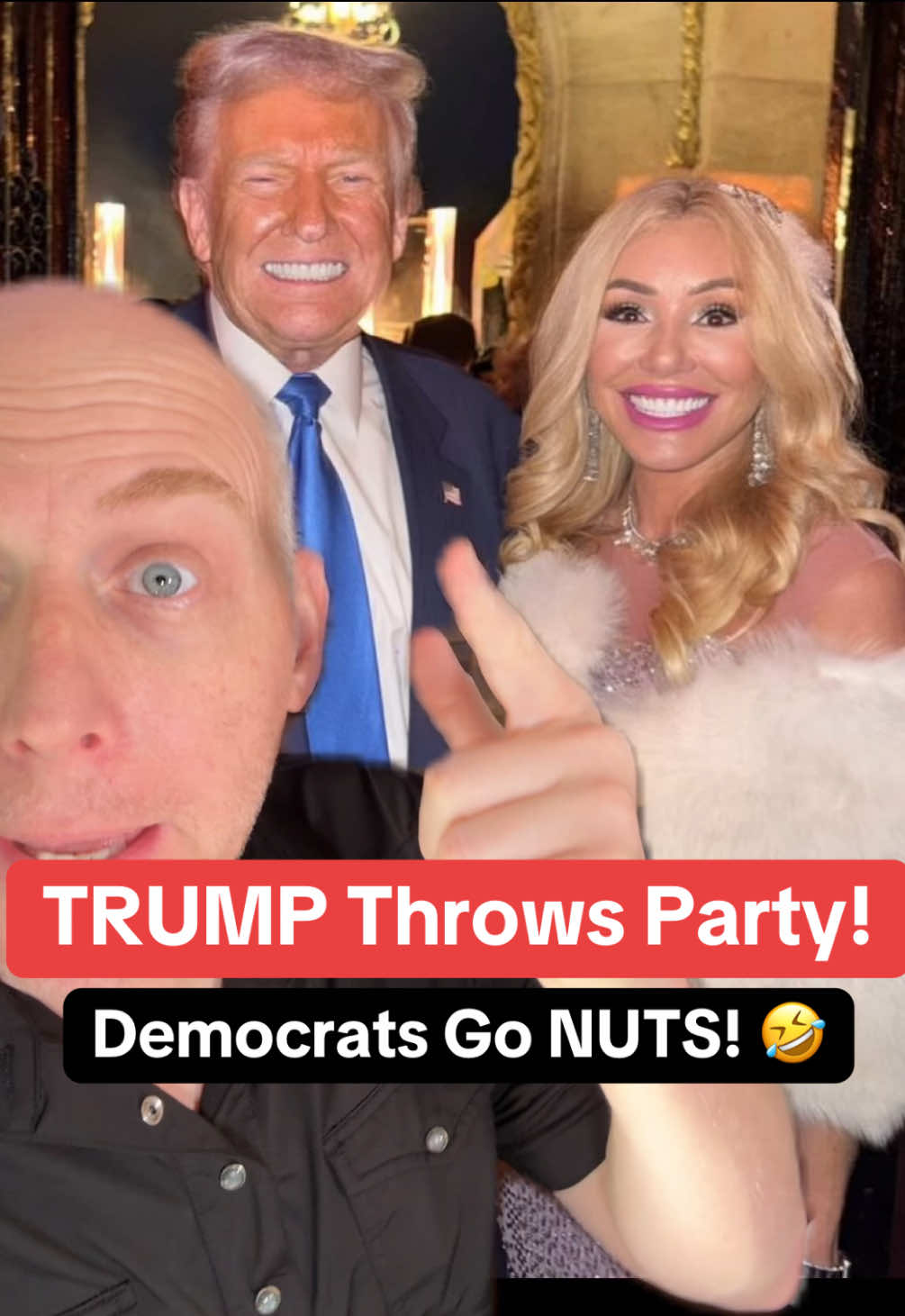 Trump’s Halloween Party makes the left go bananas! 🍌🍌🍌 #trump #politicalnews 