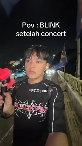 PCD after BLACKPINK concert in Jakarta