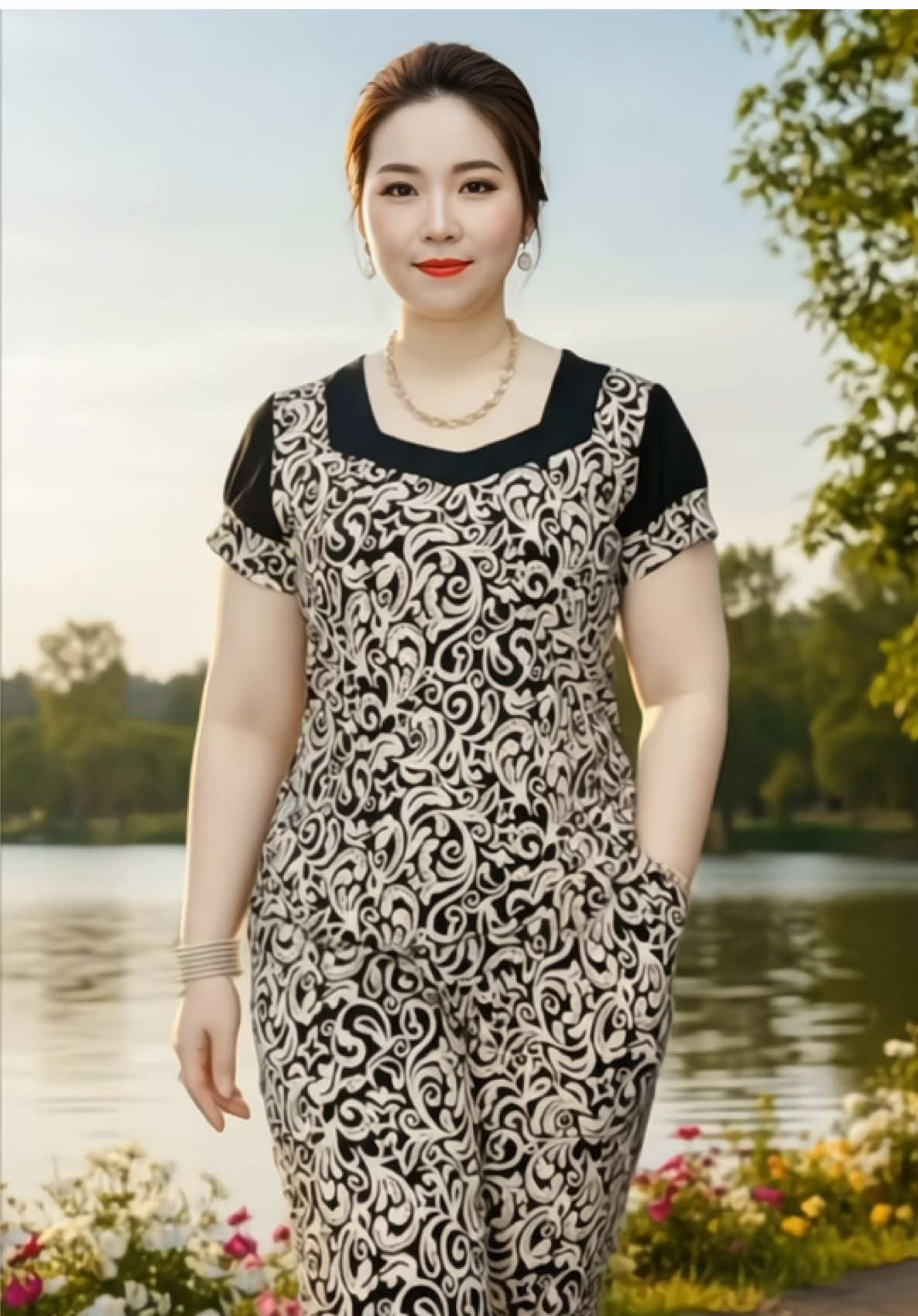 Bộ Thun Thái Vải Mềm Mịn #livehighlights #xuhuong #dobomacnha #dongu #bigsize 