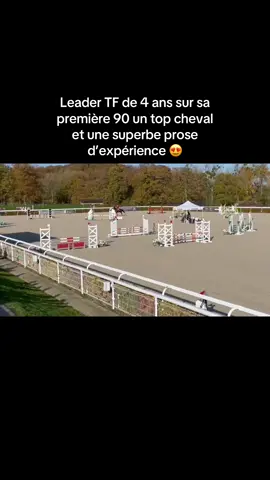Un Leader INCROYABLE ! Après un magnifique SF pour sa reprise dans la prépa 80, nous sommes partit ici au Pin sur une prépa 90 ! Un tour technique surtout pour un TF de 4 ans 😅  un triple qu’il n’avait jamais fait, des courbes pas simple, une hauteur qu’il n’avait pas encore sauté en concours… on se fait avoir sur la palanque sur le dernier 😬 manque un peu d’équilibre, cheval un peu fatigué c’est pas grave c’était une très belle prise d’expérience pour Leader.