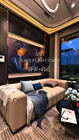 Căn hộ mẫu 2PN+2WC A&T Saigon Riverside 😍 #AT #canhoatsaigonriverside #atsaigonriverside #canhovensong #canhocaocap 