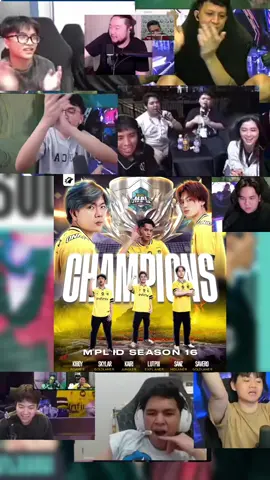 Reaksi streamer onic juara mpl id s16, onic vs alterego #MLBB9TH #MLBB #mlbbcreatorbase #reaksistreameronicjuara #onicesport 