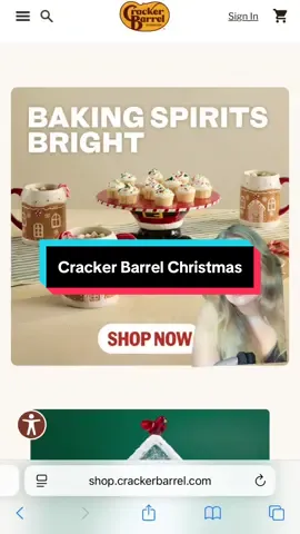 Cracker Barrel Christmas. #christmas #holidays #winter #yule #greenscreen @Cracker Barrel 