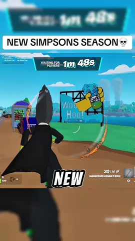 ITS PEAK #fortnite #game #fyp #funny #simpsons 