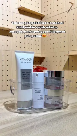 @Wardah Malaysia Store  #wardahcrystalsecret #wardahskincare #wardah #skincareroutine #fypシ゚ 