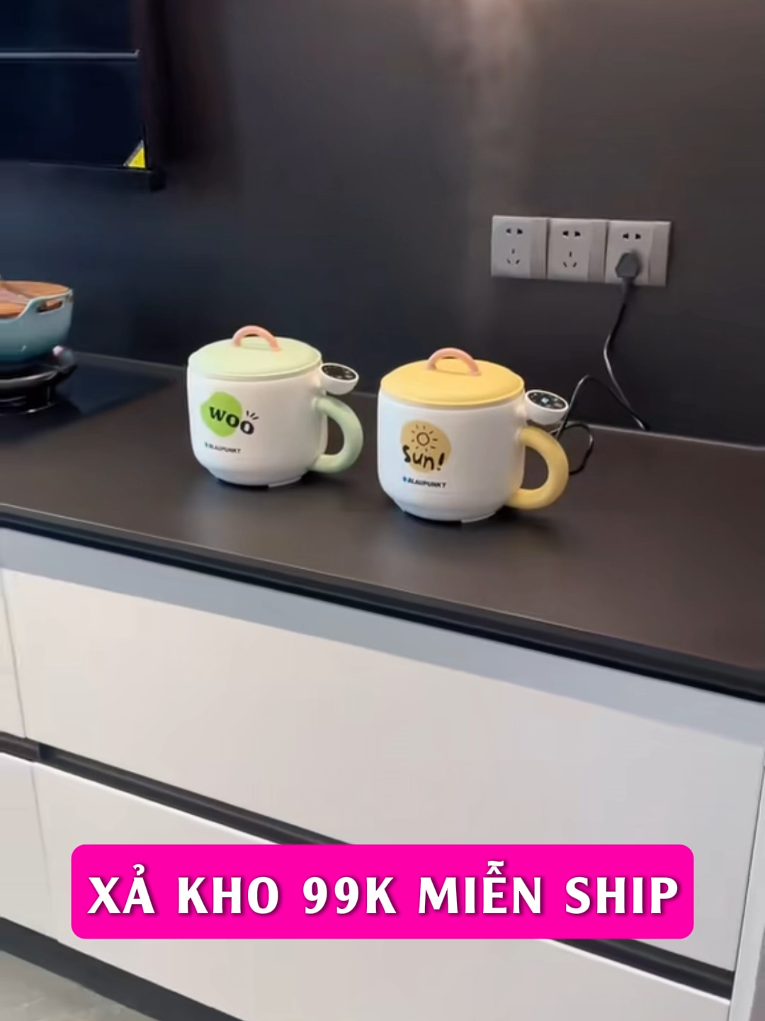 Nồi Mini Đa Năng – Thiết Kế Đẹp, Dễ Mang Theo Mọi Lúc! #viral #xuhuong #noimini #noiminidanang #dogiadunghot