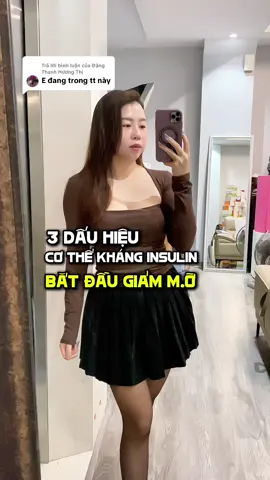 Trả lời @Đặng Thanh Hương Thị dấu hiệu sức khoẻ bạn đabg thay đổi từ bên trong @Vân Hà Hoàng #khanginsulin #pcos #giammo #hoanghaihavan #chamsocsuckhoe  